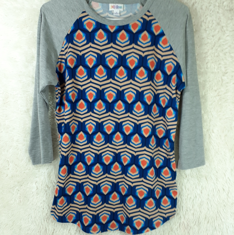 LuLaRoe Small Shirt 3-quarter sleeves